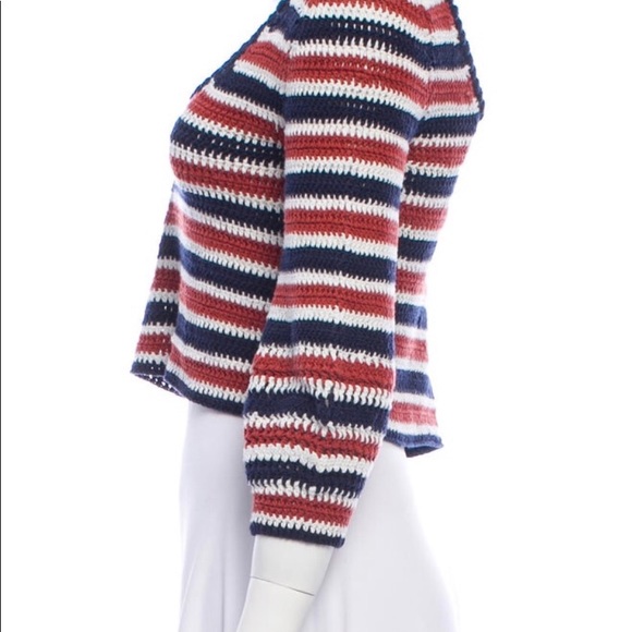 Apiece Apart Striped Linen - Blend Top - Picture 2 of 6